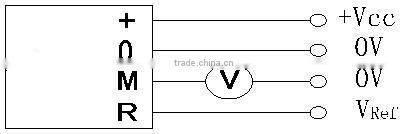single power supply PCB mounted Hall effect current transducers RCB52BR-6, 6A DC AC pulse and irregular magnetic current sensor