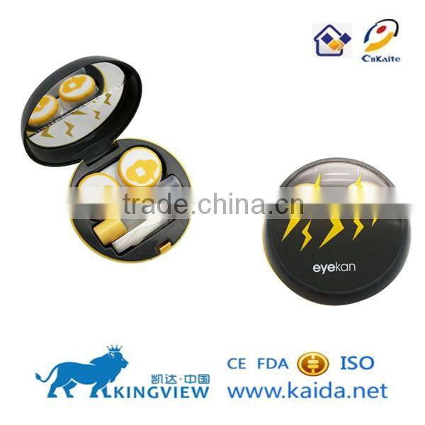 lens holder with mirror,custom contact lens case of weather