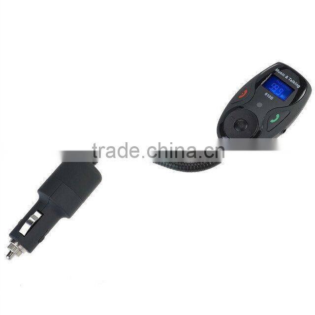 Hot sales! New Universal High Quality Wireless Bluetooth Handsfree Car Kit Fm Transmitter Modulator Car Mp3 Player with Mic