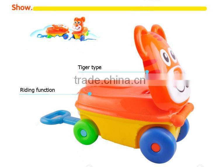 Safety baby bicycle children suitcase ABS kids trolley case