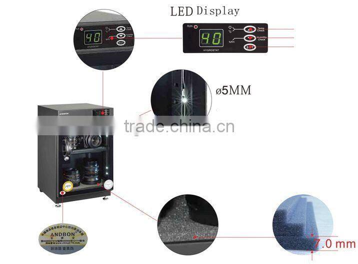 Camera storage electric dry box 50L moisture-proof cabinets dry box with lcd display
