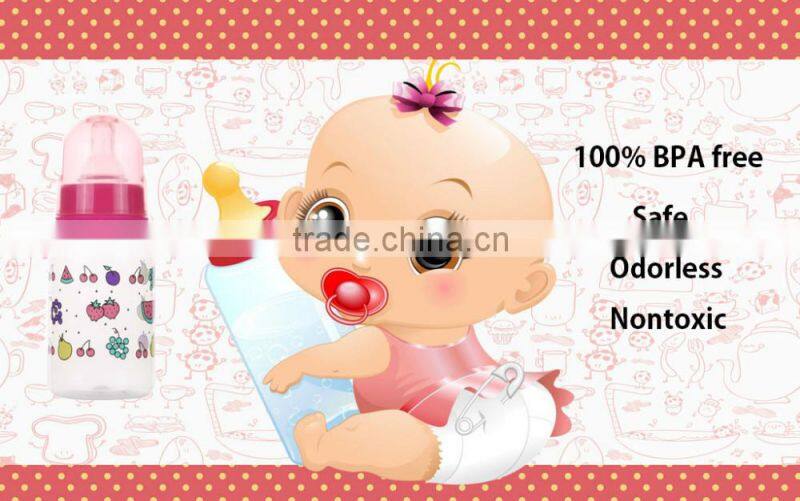 EU Whloesale Standard Neck Funny Shaped Bottles Infant Babies Bottles