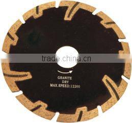 Fat T segment Dry & wet cutting blade for granite ,Engineering brick, Concrete Masonry with High performance and long life