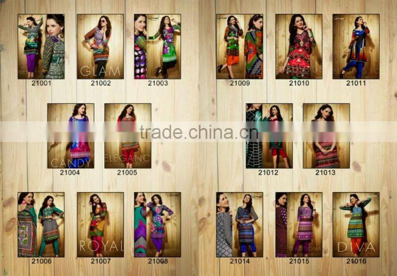 Indian Chikan Kurti Tunic Tops