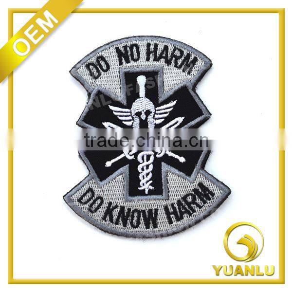 High Quality Computer Embroidery Patches for Men's Coat