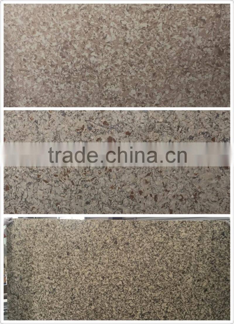 2016 Artificial Sparkle white quartz stone manufacturer