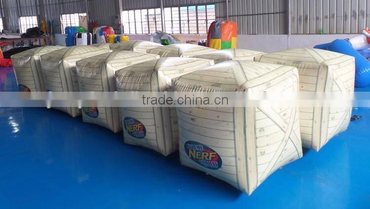 Inflatable Oil Barrel Bunker Factory Produce Paintball Bunkers