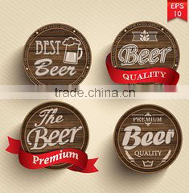 2016 attractive price beer label from printing company