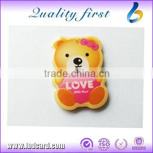 Customized Shape LF RFID Crystal Keyfob / Key Tag / Epoxy Tag