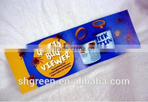 Durable plastic sticker for metal gear