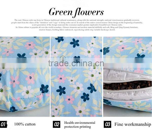 hot sell fashion 100% cotton u shape pillow / neck pillow/neck pillow case