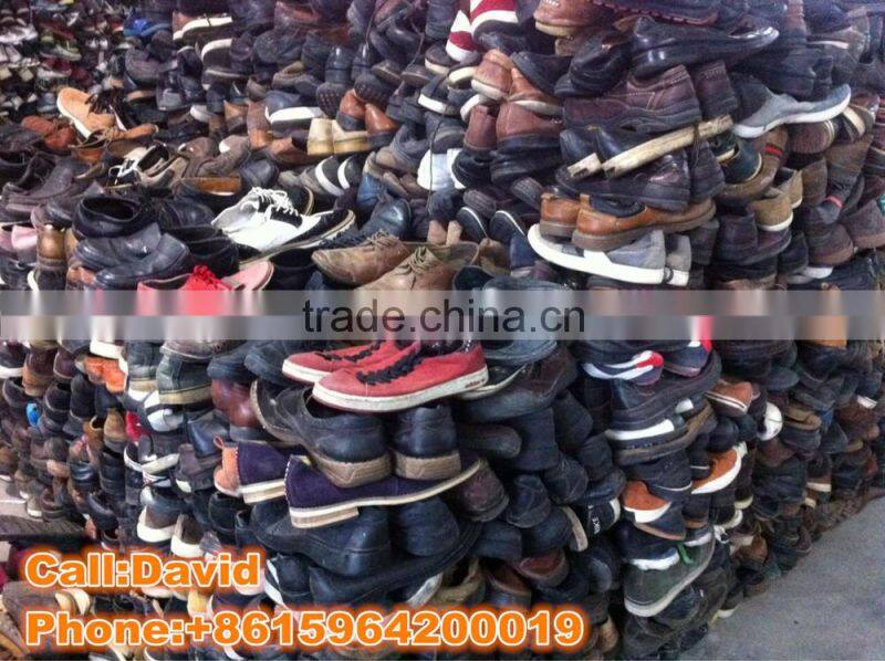 2015 New Arrival Cream Original Second Hand Used Shoes for Sale Cheap Price