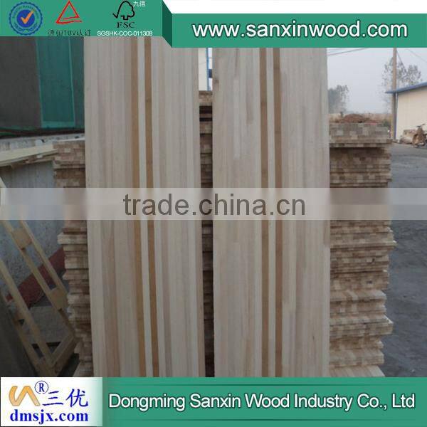 poplar bamboo woodcore laminated ski board