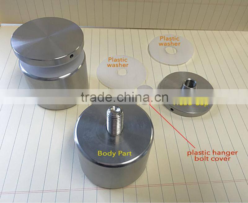 Handrail accessories stainless steel glass standoff, glass clamp, glass standoff