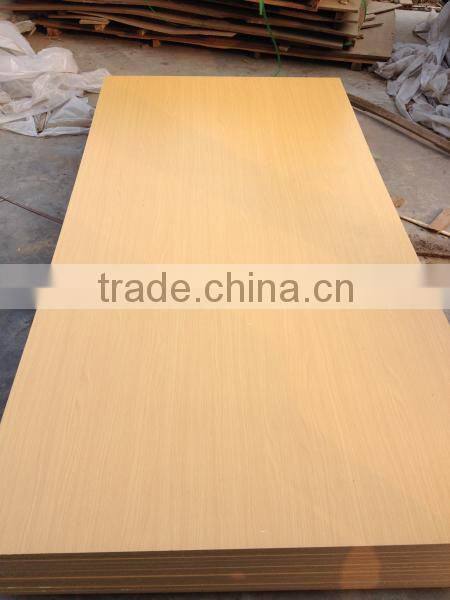 18mm beech melamine mdf board from Linyi
