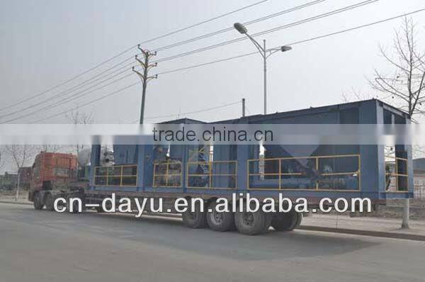 20t-100t/h easy batch mobile asphalt plant