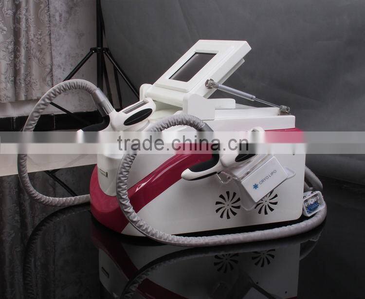 Multi-functional Big Cryo Handpieces And Vacuum RF Roller Beauty Slimming Machine
