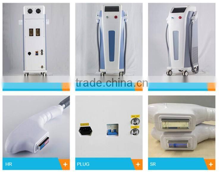 IPL Wrinkle Removal Machine OPT Hair Epilation Equipment