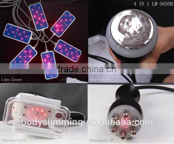 cryolipolysie mini lipo laser slimming with cavitation and 5 M hz radio frequency