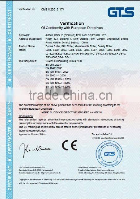 acupuncture simulator remove pimple marks DRS derma roller with changeable head