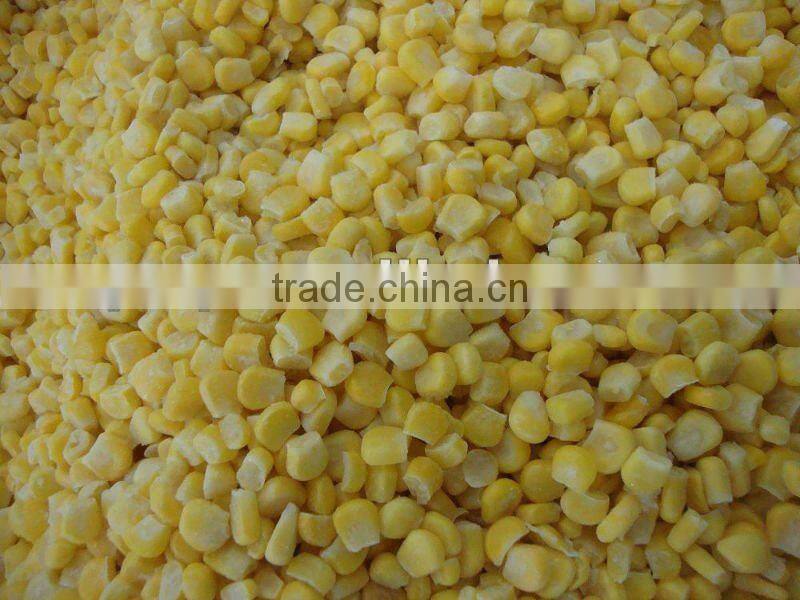 Frozen sweet corn
