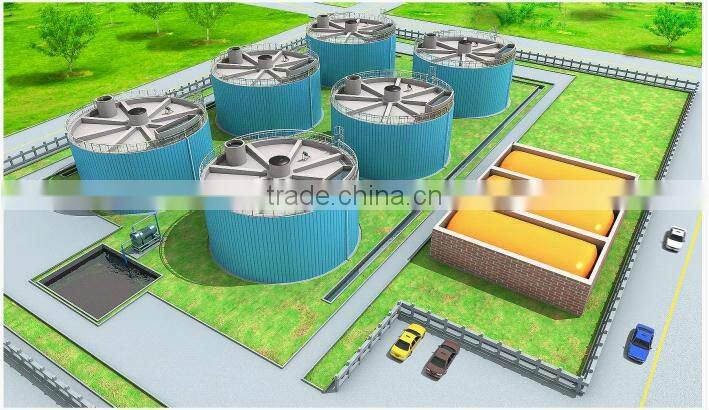 PUXIN biogas plant for largely waste treatment