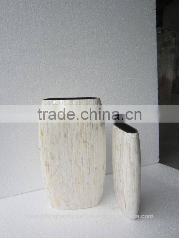 Handmade Flower Ceramic Vase from traditional village Viet Nam