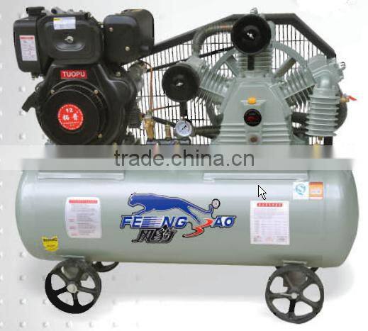 6.5hp 170L saver energy belt driven air compressor