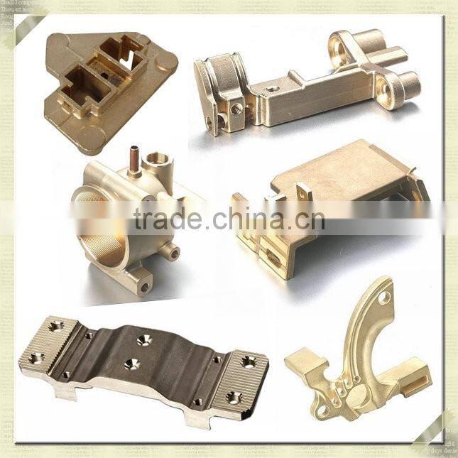 Precision lost wax investment casting Robot brass casting