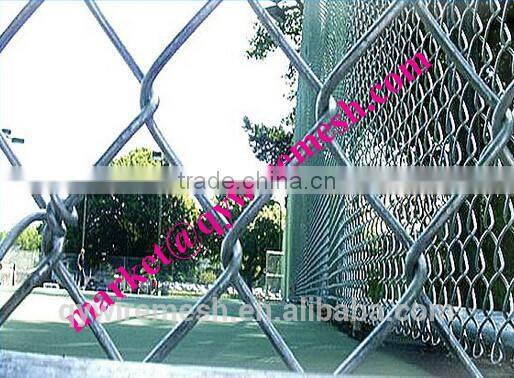 Aliababa.com China excellent reputation lower price useful PVC coated/galvanized chain link fence/Chain Link Fence