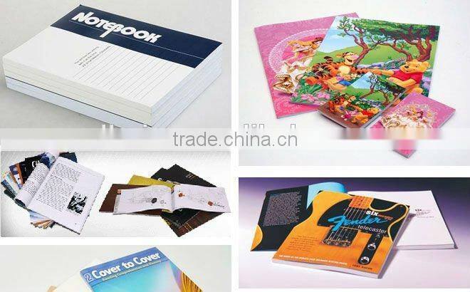 Ful Automatic Touch Screen Hot Melt Glue Book Binding Machine