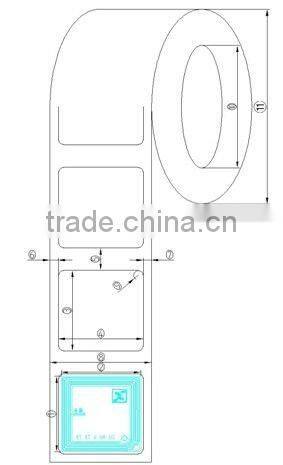 rfid library paper label