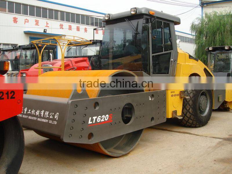 Lutong LT620S 20 Ton Road Roller Mechanical Drive Single Drum Vibratory Roller price