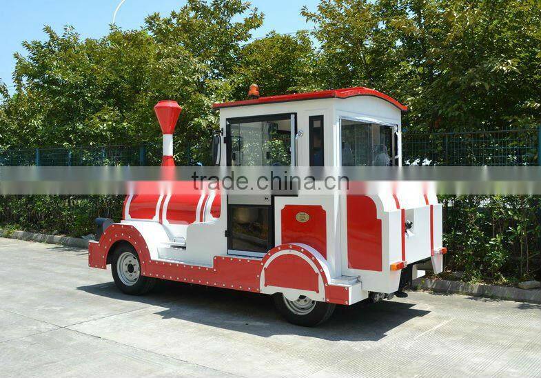 Locomotive with IVECO engine, diesel train for amusement park