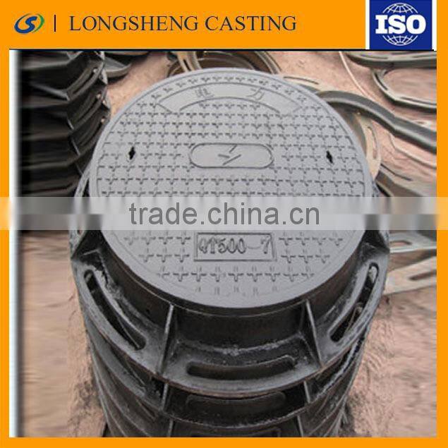 Custom Good Quality Low price of cast iron manhold cover/cast iron cover