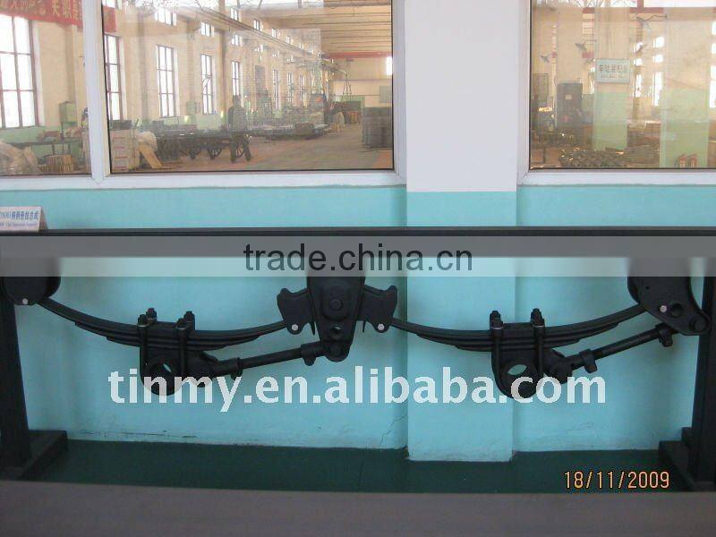 Heavy duty mechanical suspension 1,2,3,4 axles