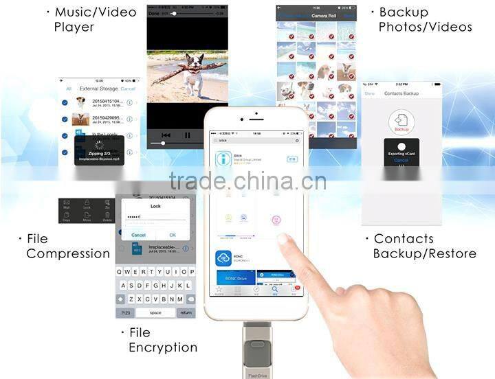 Wholesale Mobile phone OTG 64GB USB Flash