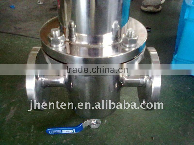 Manufacturers CE sanitary SUS304 SUS316 stainless steel air filter housing