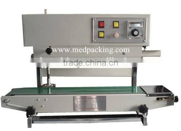 semi-automatic plastic bag sealing machine Plastic Film Sealing Machine+Vertical Sealing+Date Printing+Seal Belt
