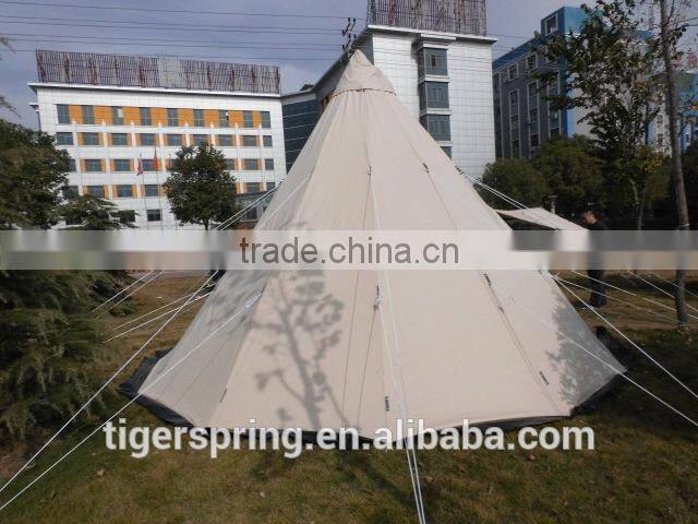 5~8 People Large Bell-shaped Camping Outdoor Waterproof Relief Tents