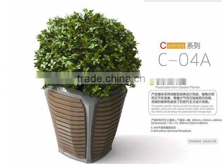 C-04A Large storage self-watering double wall and heat insulation garden flower pot