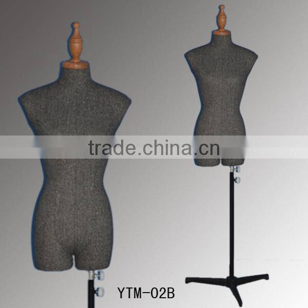 fiberglass half body dressmakers tailors mannequin