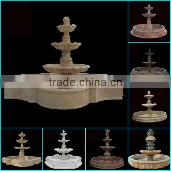 Natural Marble Large Garden Fountain