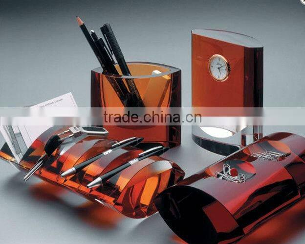 fashion crystal pen holder set wholesale