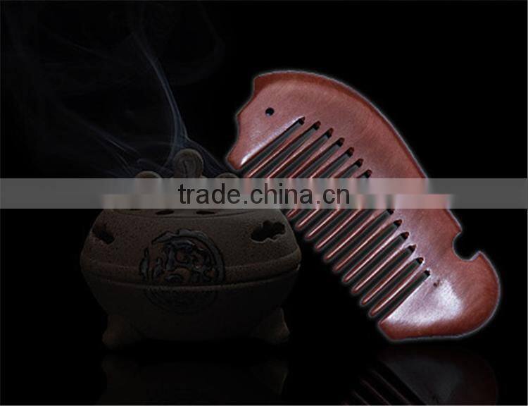 Fish Wood Pocket Comb