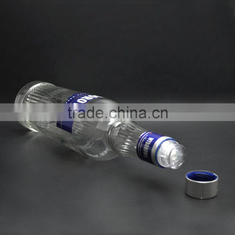 500ml glass bottle for vodka ---- hot sale wholesale