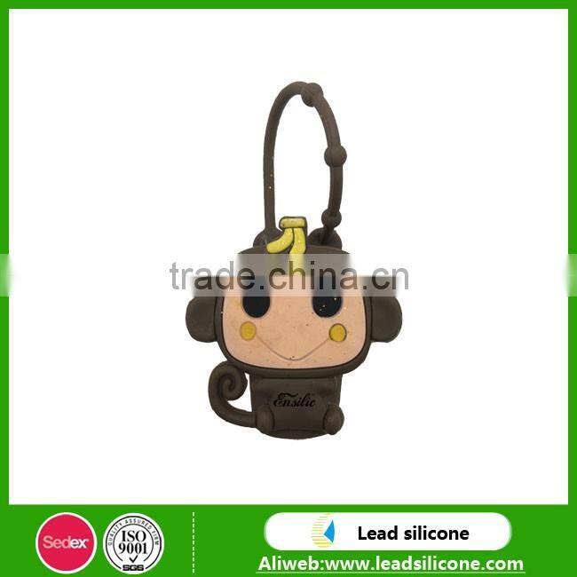 Factory Direct Wholesale Mini Monkey Silicone Hand Sanitizer Holders,Hand Pocketbac Holder