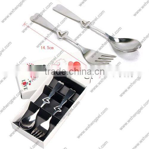 Custom Bridal Wedding Gift Box couple fork spoon small gift creative gifts tableware