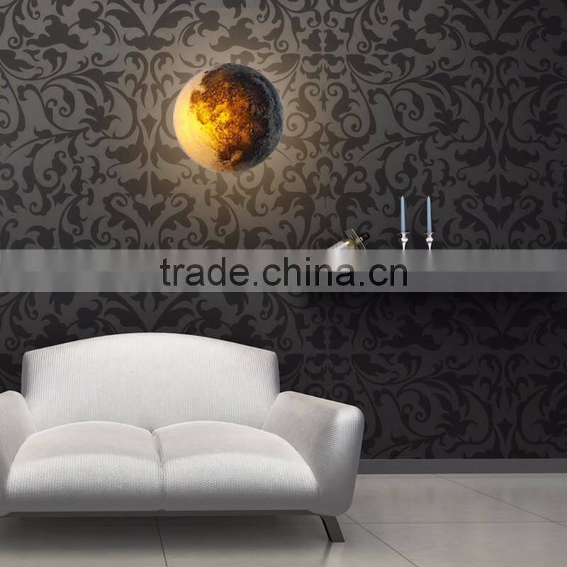 New Arrival Emulational Moon Wall Lamp, Colorful Variable Night Lamp Could Be Remote Control