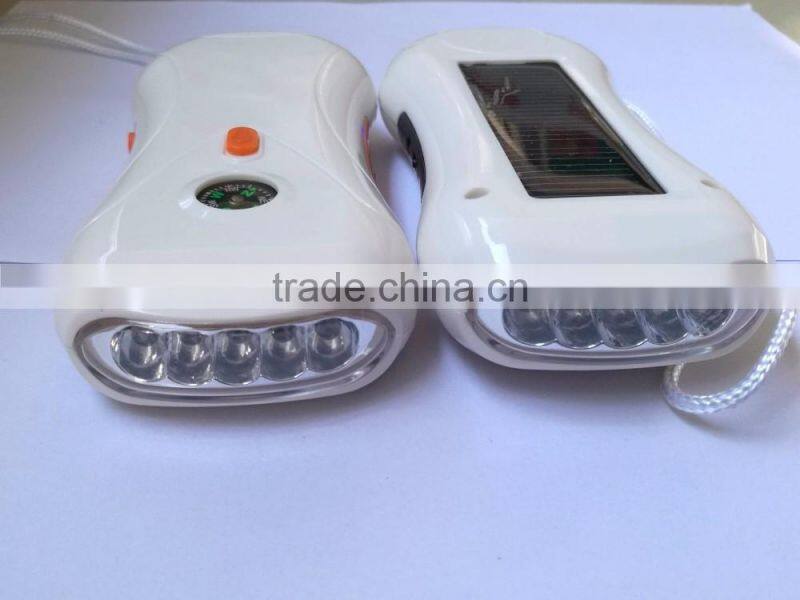 Hot Sales Portable Solar Multifucational Wireless Radio With Power Bank and Light